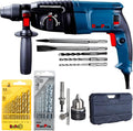 RanPra RP26 100% Copper winding Machine with 5pc bit 13mm drill chuck & Adaptor 13pc HSS 5Pc Masonry bit Rotary Hammer Drill