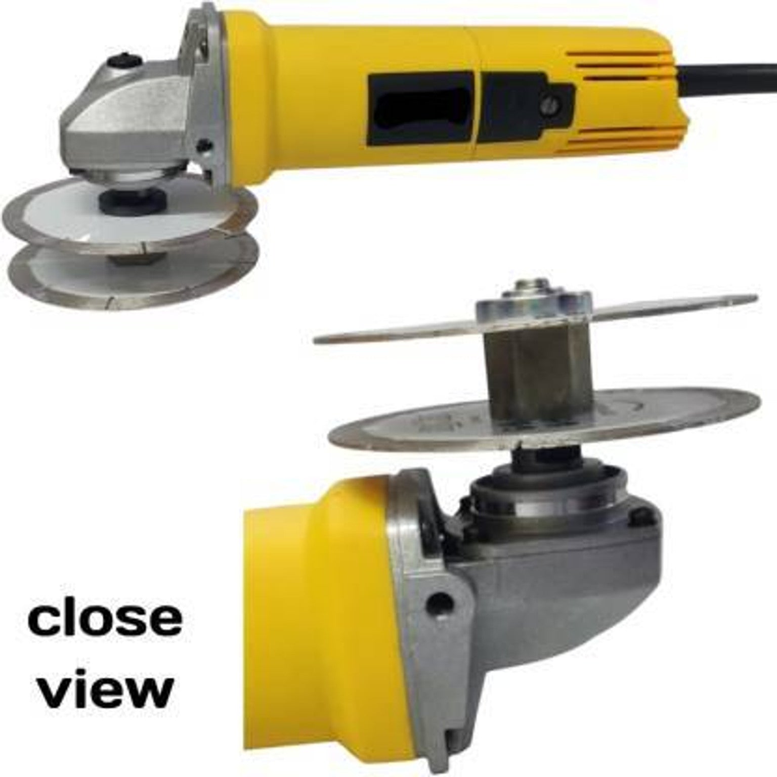 RanPra WALL CHASER WITH 4 INCH ANGLE GRINDER Handheld Tile Cutter