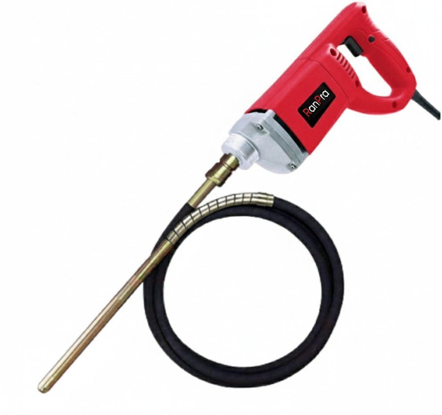 RanPra RH-379 CONCERETE VIBRATOR MACHINE WITH 1.5 M LEAD HEAVY DUTY 680 Watt Pistol Grip Drill